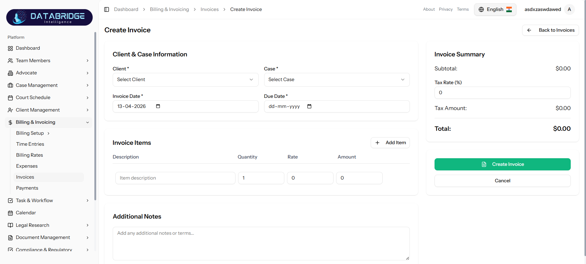 Billing & Invoicing Image